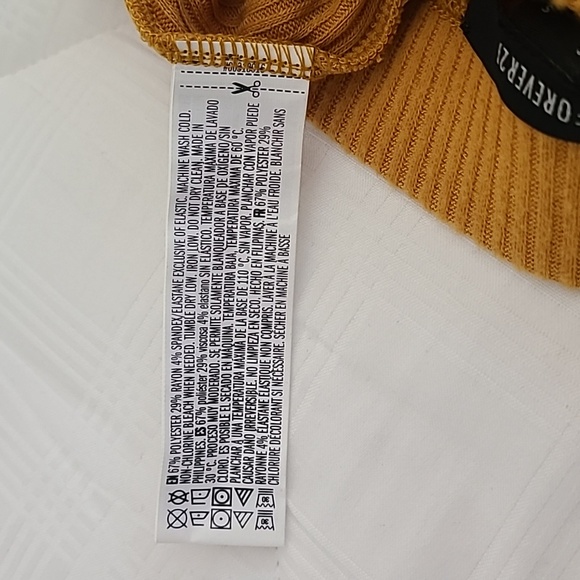 NWT Forever 21 Ribbed Midi Skirt - Picture 8 of 8